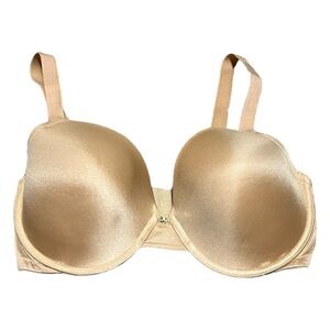 Frederick’s of Hollywood light nude exxtreme push-up bra size 34F